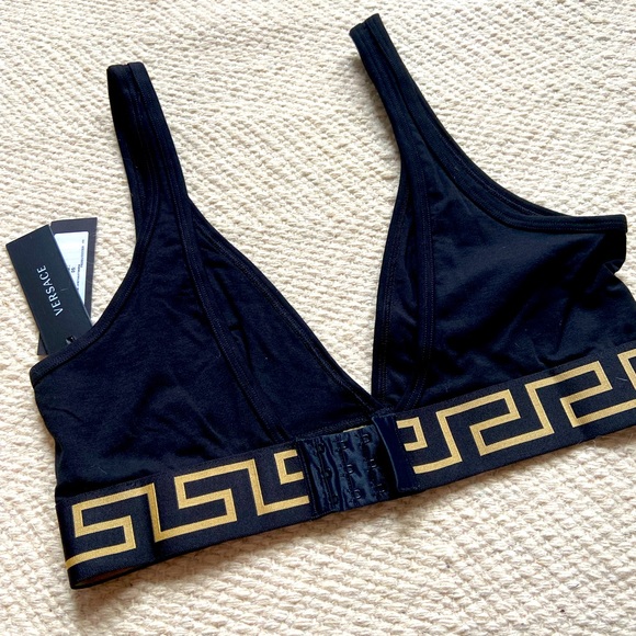 Versace black bra top - Picture 4 of 4